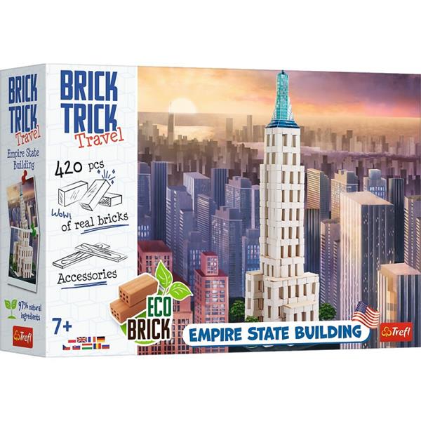 trefl buduj z cegły travel empire state builiding 61785