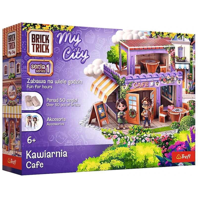 TREFL BUDUJ Z CEGŁY MY CITY KAWIARNIA 62696