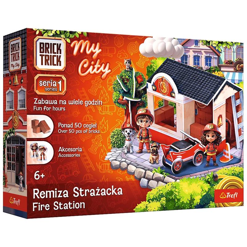 TREFL BUDUJ Z CEGŁY MY CITY REMIZA STRAŻACKA 62698