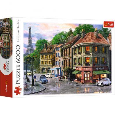 trefl puzzle 6000el uliczka paryża 65001