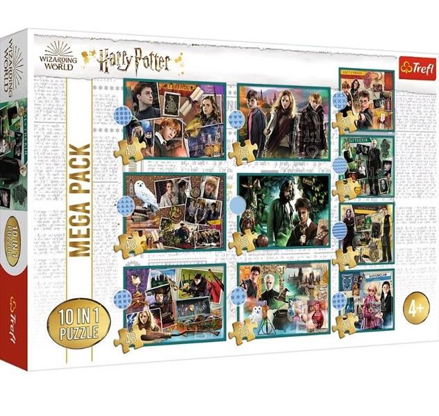 trefl puzzle 10w1 harry potter 20,35,48el. 90392