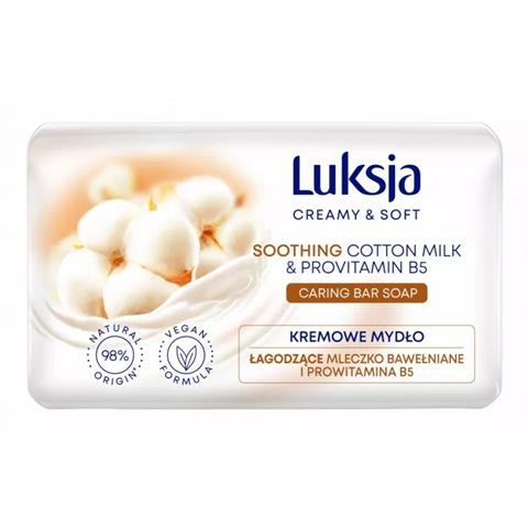 LUKSJA MYDŁO 90G CREAM COTTON NEW!