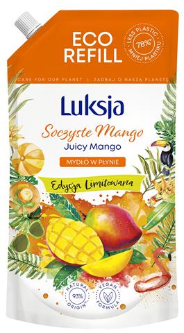 LUKSJA MYDŁO W PŁ.900ML.ZAP.MANGO