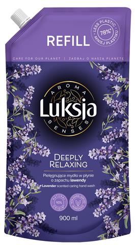 LUKSJA MYDŁO W PŁ.900ML.AROMA RELAXING ZAP.