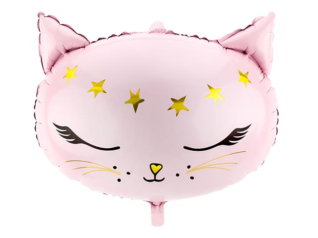 Balon foliowy Kotek, 48x36cm PARTYDECO