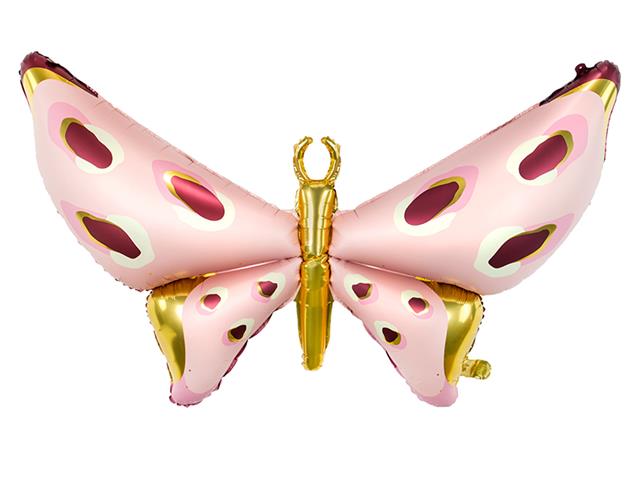 Balon foliowy Motyl, 120x87 cm, mix PARTYDECO