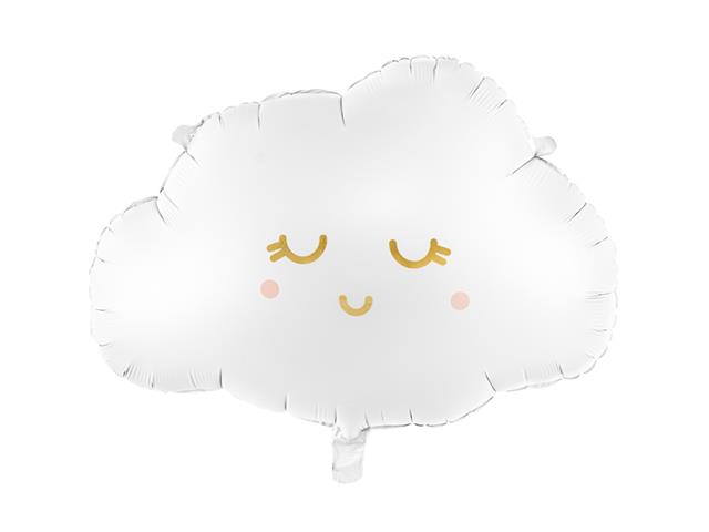 Balon foliowy Chmurka, 51x35.5cm, mix PARTYDECO