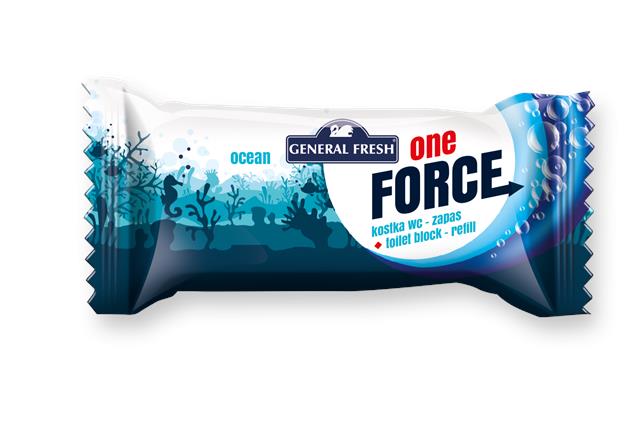 gf one force kostka d/wc zapas 40g morski