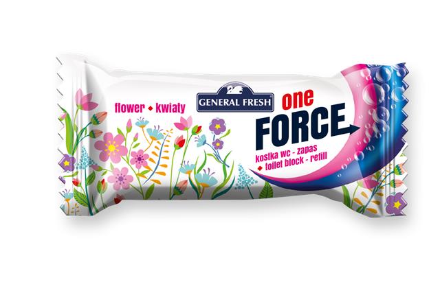 gf one force kostka d/wc zapas 40g kwiaty