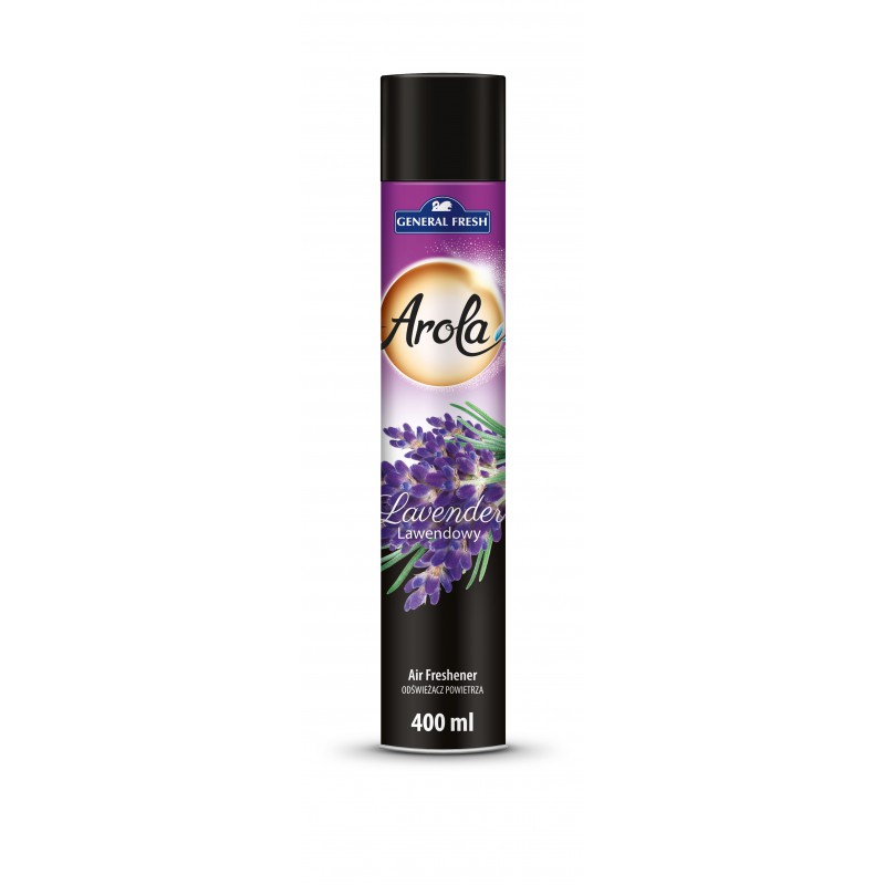 GF AROLA ODŚWIEŻACZ POW. SPRAY 400ML.LAWENDA Pol-hun                            GENERAL FRESH