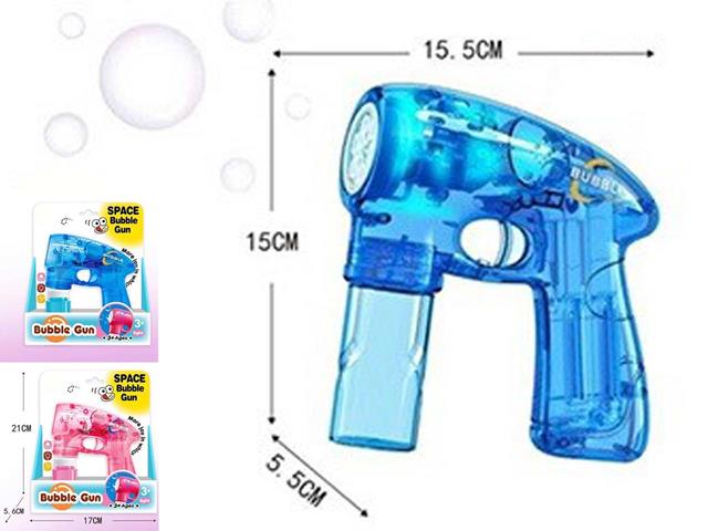 PISTOLET NA BAŃKI MYDLANE ZE ŚWIATŁEM 014126 CZAPSKA