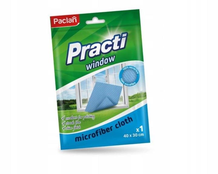paclan ścierka do szyb mikrofibra       40*30cm /20/