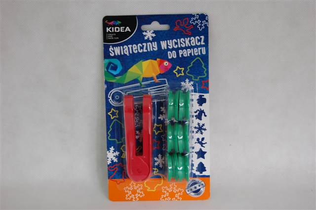 DERFORM ŚWIATECZNY WYCISKACZ DO PAPIERU 6SZT SWD6KA KIDEA