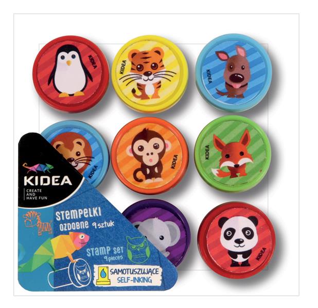 DERFORM STEMPELKI OZDOBNE A'9 ZWIERZĄTKAKIDEA SOA9KA /12/
