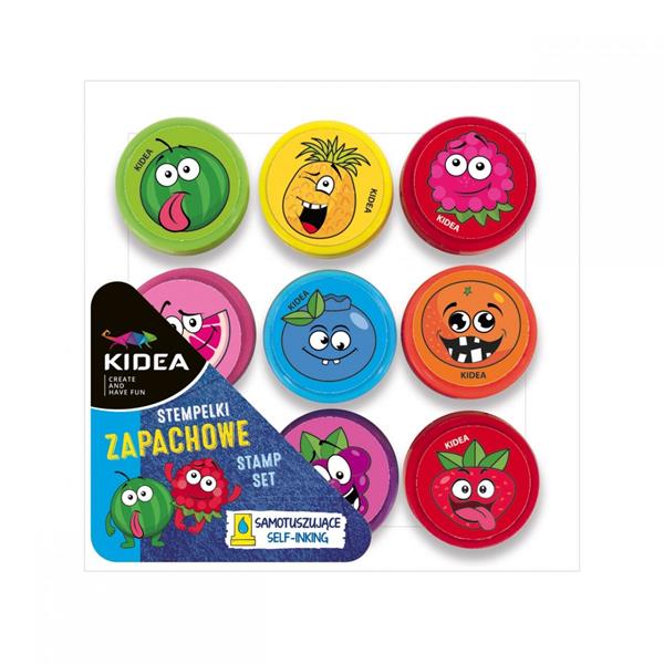 DERFORM STEMPELKI OZDOBNE A'9 OWOCE ZAPACHOWE KIDEA ASZA9KA
