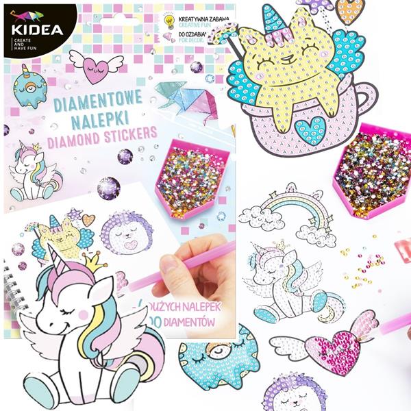 DERFORM NAKLEJKI DIAMENTOWE MAGICZNY ŚWIAT NDMSKA KIDEA /12/