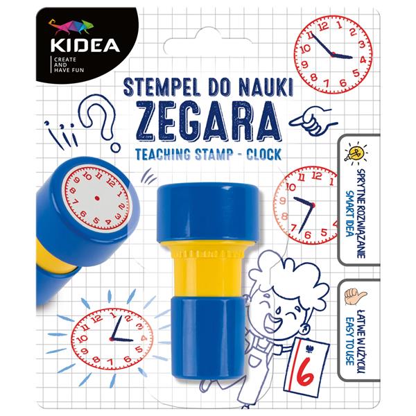 derform stempel do nauki zegara kidea   snzka /24/