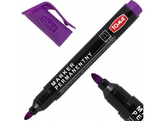 TOMA-MARKER PERMANENTNY FIOLETOWY TO-202/10/