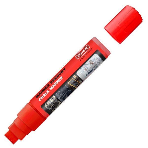 toma-marker kredowy czerwony 25g to-290 końcówka 8*15mm /6/