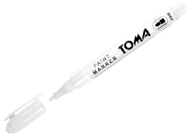 toma-marker olejowy 1.5 wodoodporny biały to-441 /12/