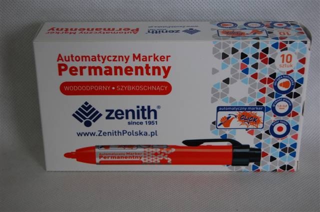 zenith marker automatyczny czerwony perm207 314 026 /10/
