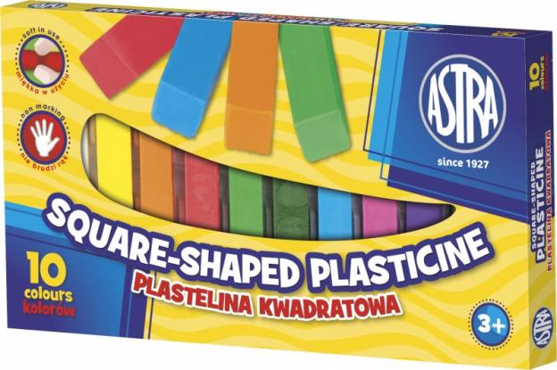 astra plastelina 10kol.kwadratowa 303  115 006  /5/