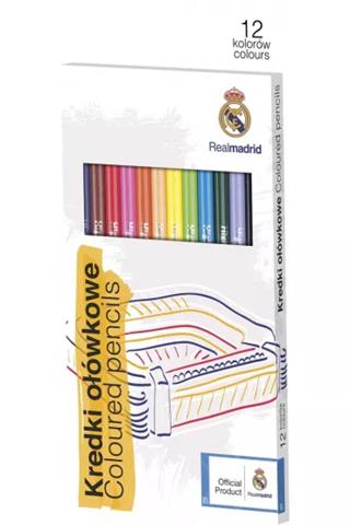 ASTRA KREDKI OŁÓWKOWE 12 KOLORÓW RREAL  MADRYT 312 116 006
