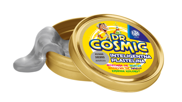 astra plastelina inteligentna płynne srebro dr cosmic 80g 336 117 002