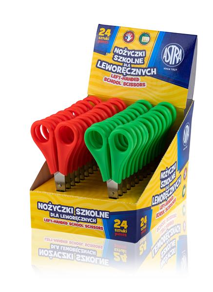 ASTRA NOŻYCZKI SZKOLNE DLA PRAWORĘCZNYCH407 118 002 /24/