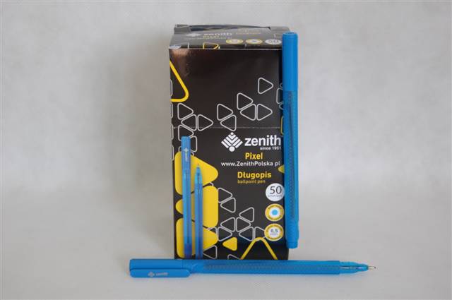 zenith długopis pixel niebieski 0,5mm   201 318 016 astra /50/