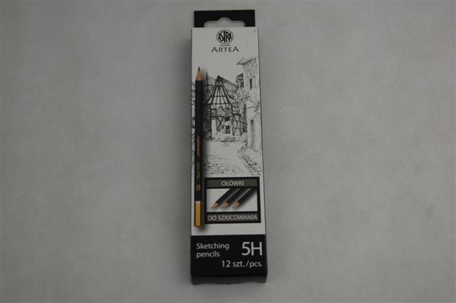 astra ołówki do szkicowania 5h op.12szt 206 118 012
