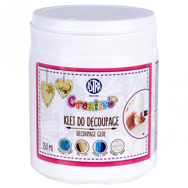 ASTRA KLEJ DO DECOUPAGE CREATIVO 250ML /9/ 401 120 002
