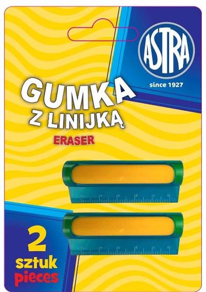 astra gumka i linijka 5cm 2w1 /18/  425 022 005