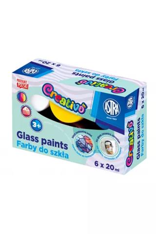 ASTRA FARBA DO SZKŁA ASTRAFUN 6 KOL X 20ML