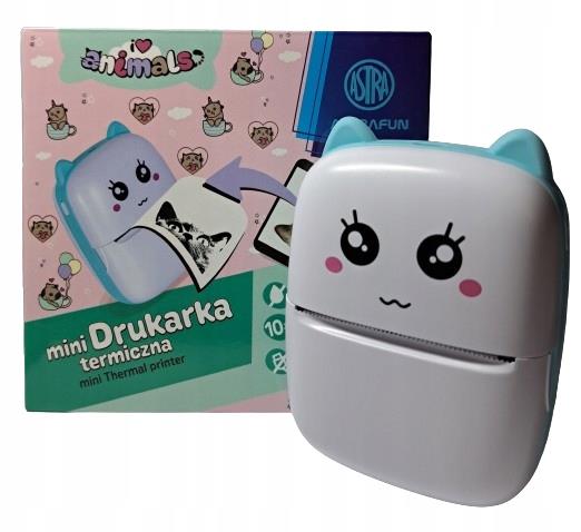 ASTRA DRUKARKA MINI TERMICZNA ANIMALS 715 024 901 ASTRAFUN