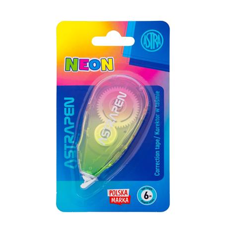 ASTRA KOREKTOR W TAŚMIE BIUROWY NEON LINE ASTRAPEN 402 025 005 /12/