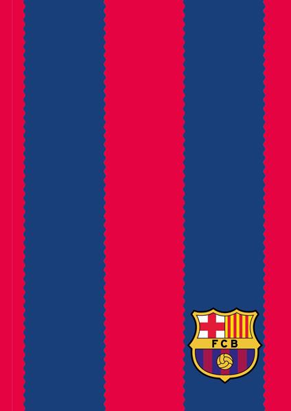ASTRA TECZKA A4 Z GUMKĄ FC BARCELONA 108024 004 /10/