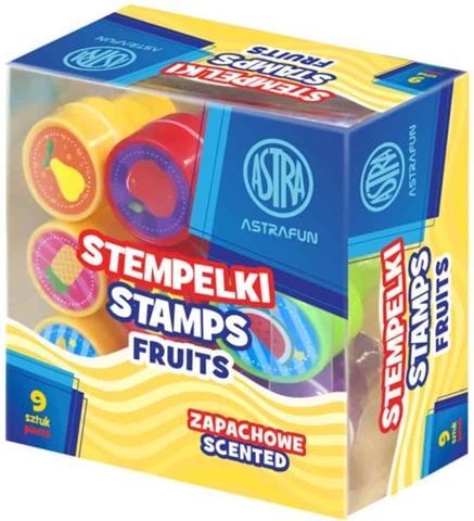 ASTRA STEMPELKI ZAPACHOWE ASTRAFUN OWOCKIOP.9SZT.