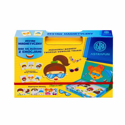 ASTRA ZESTAW KREATYWNY MAGNETYCZNY W PUDEŁKU  Z RĄCZKĄ ASTRAFUN 338 025 902 /8/