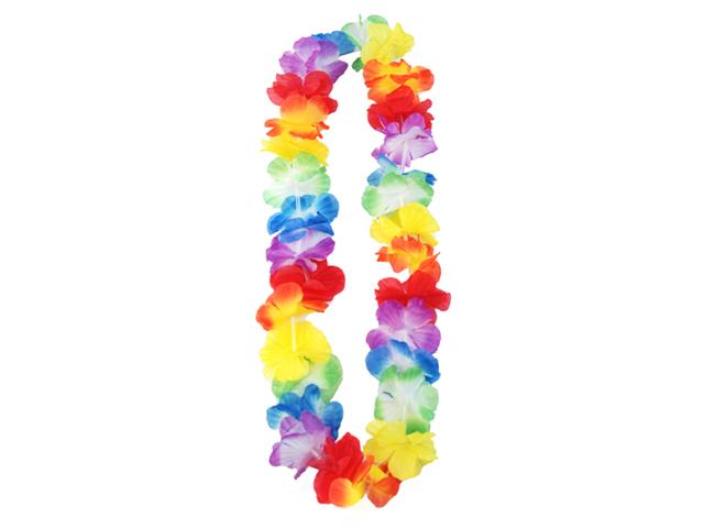 Naszyjnik hawajski, mix, 0,9m PARTYDECO