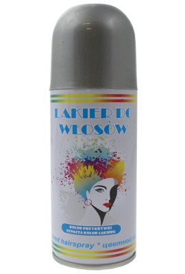 god-lakier do włosów srebrny 125ml