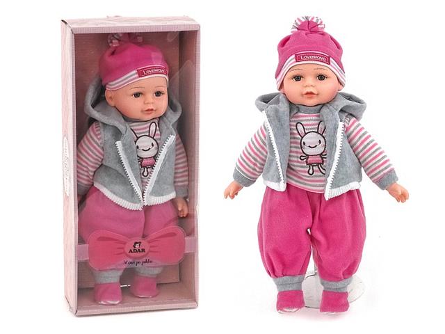 ADAR LALKA BOBAS 35CM Z DŹWIĘKIEM W PUDEŁKU 501317