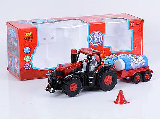 adar traktor z bańkami mydlanymi 509900