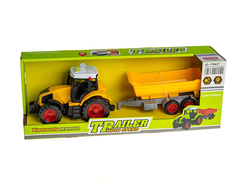 adar traktor z przyczepą 540651
