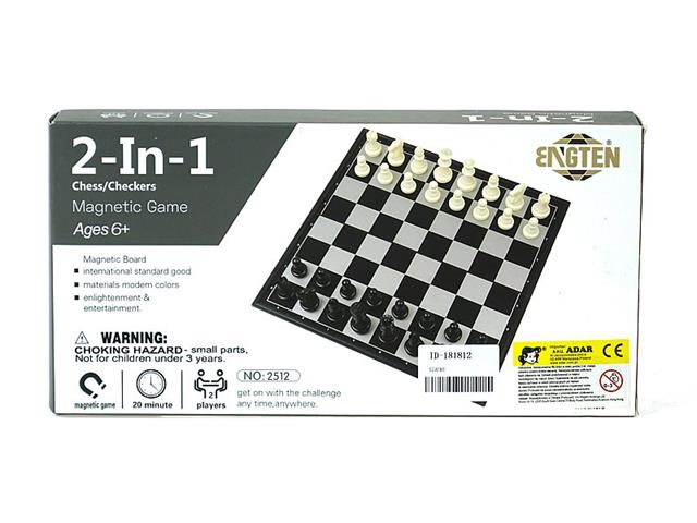 adar gra szachy magnetyczne 2w1 579583