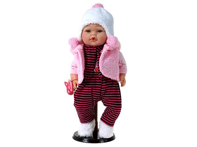 ADAR-LALKA BOBAS 40CM Z DŹWIĘKIEM 0/580589