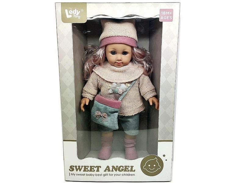adar lalka sweet angel 35cm z dźwiękiem w pudełku 580978