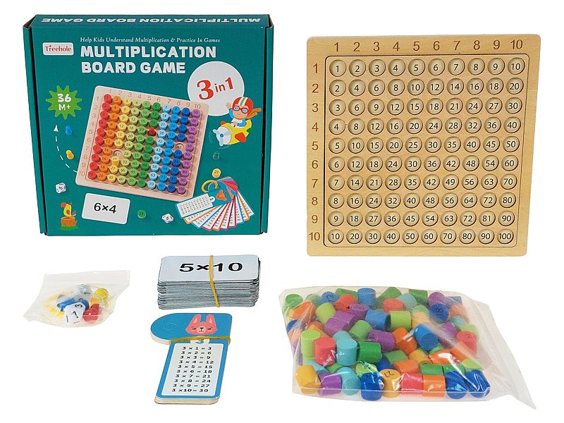 ADAR GRA EDUKACYJNA TABLICZKA MNOŻENIA 609082