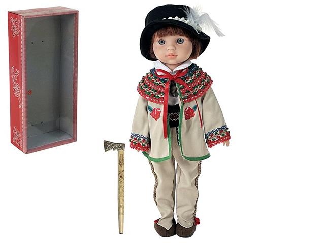 ADAR LALKA GÓRAL W STROJU REGIONALNYM 35CM Z DŹWIĘKIEM W PUDEŁKU 613287