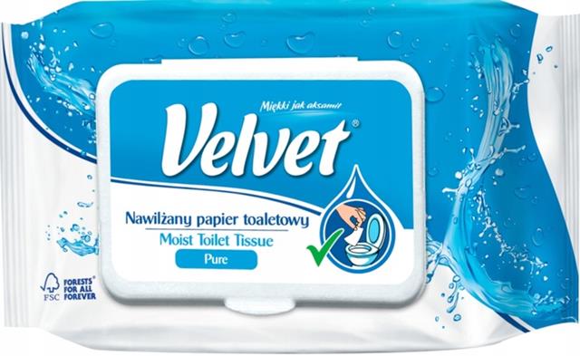 VELVET-PAPIER MOKRY PURE A'42